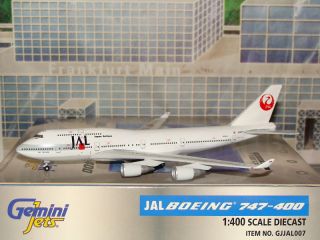 Gemini Jets JAL Japan Airlines B747 400 GJUAL007