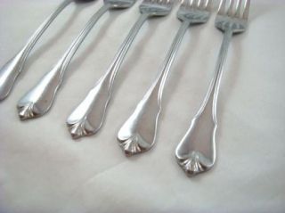 Towle Cherry Hill Stainless Dinner Fork 7 3 8 5pc