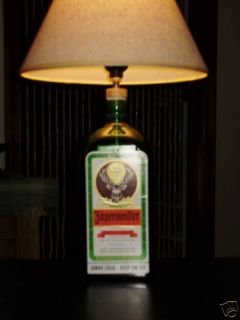 Jagermeister 750 ml Bottle Lamp