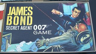 James Bond Secret Agent 007 Game Milton Bradley 1964