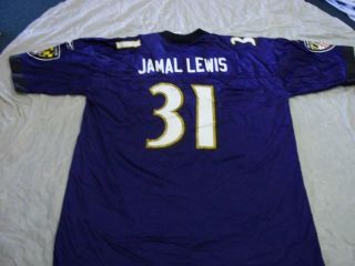 Jamal Lewis 31 Baltimore Ravens Retro Reebok Jersey