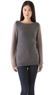 Chinti and Parker Reverse Knit Cashmere Sweater