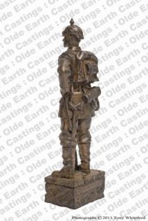 This heavy Cold Cast Bronze statue has been sculptured by the Artist