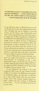 General James S. Wadsworth biography, Union Army, US Civil War by W