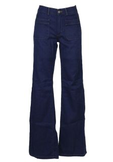James Jeans Womens Farrah Wide Leg Patch Pocket Trouser Jeans 27 $196