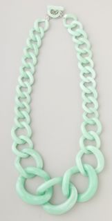 Adia Kibur Resin Chain Link Necklace