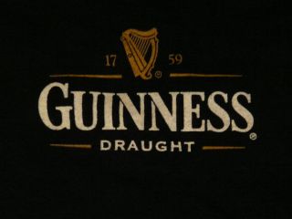   Shirt Guinness Draught 1759 Brewed by St James s Gate Dublin IRELAND