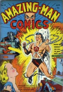 Amazing Man Funny Pages Centaur Comics 100 Issues DVD
