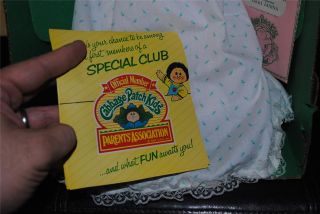  Patch Kids Kid PREEMIE Baby Rikki Janina Doll Vintage 1985 NRFB Papers