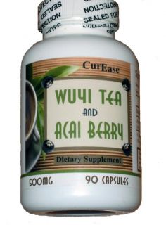 Acai Berry Wuyi Oolong Tea Burn Weight Loss Slim Caps