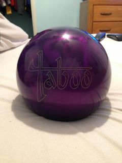 Hammer Bowling Ball Deep Purple Taboo 15 Pound Read Description