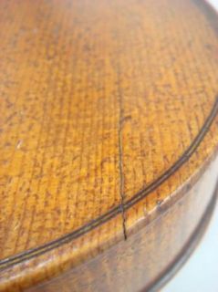  Vintage 4/4 Full Size Artist Violin Straduarius Tiger Wood Grain