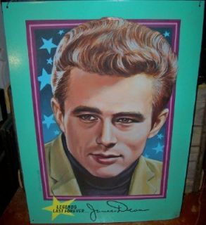 James Dean Nice Repro Tin Picture Legends Last Forever