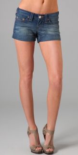 True Religion Allie Cuffed Shorts