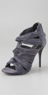 Elizabeth and James Love Knotted Suede Sandals