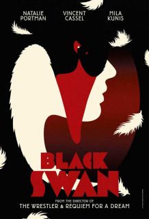 Black Swan Movie Poster E 27x40 Mila Kunis Natalie Portman Winona