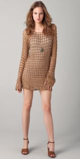 Dallin Chase Kyros Crochet Tunic Dress