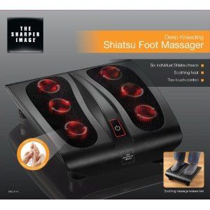 The Sharper Image Deep Kneading Shiatsu Foot Massager MSG F110