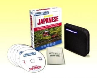 Pimsleur Learn How to Speak Japanese Language 5 CDs New Easy in Your