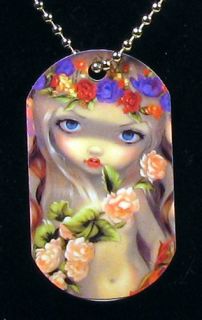 Jasmine Becket Griffith Art Fae Fantasy Dogtag Necklace The Three