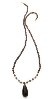Chan Luu Smokey Rosary Necklace