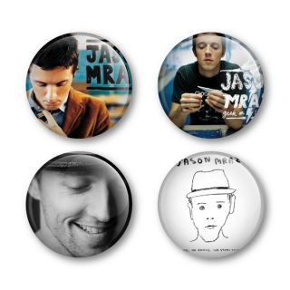 Jason Mraz Badges Buttons Pins Shirts Tickets Albums Live DVD