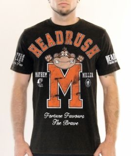 Headrush Jason Miller Signature UFC Shirt Tee Blk Size 2XL