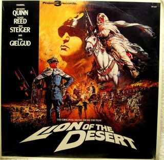 Maurice Jarre Lion of The Desert Soundtrack Vinyl LP SEALED