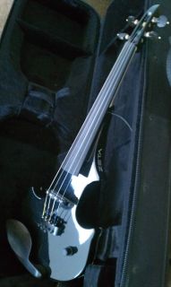 Zeta Electric Violin Black 4 String Jazz Fusion Model
