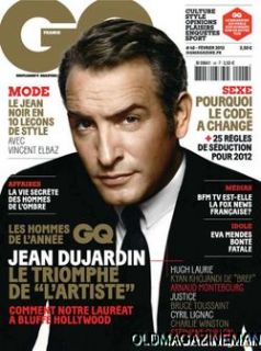 GQ France Jean Dujardin February 2012 Hugh Laurie Arnaud Montebourg