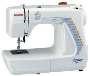 Janome Sewing Machine Jem Lite 1017 Lightweight Bonus Kit