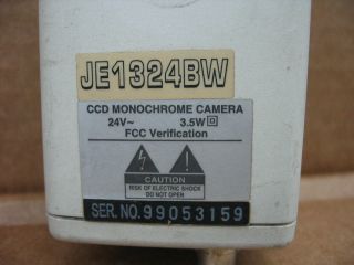 Javelin Pro Series JE1324BW CCD Monochrome Camera