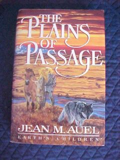 The Plains of Passage Bk. 4 by Jean M. Auel (1990, Hardcover) SIGNED