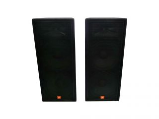 Pair JBL JRX125 Dual 15 2 Way PA Audio Speaker JRK100