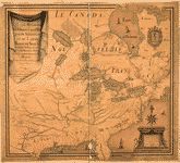 jean baptiste louis franquelin s map of louisiana carte de la