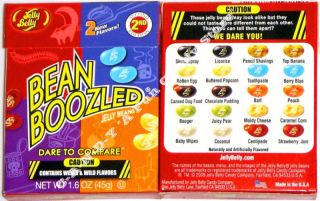 Jelly Belly Beanboozled Gross Jelly Beans Candy 3BX