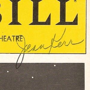 Jean Kerr Author Lunch Hour Broadway Signed Playbill