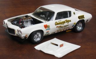 Grumpy Jenkins Grumpys Toy 1972 Camaro Pro Stock Built Unpainted