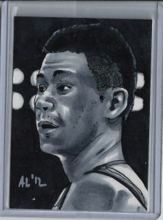Jeremy Lin New York Knicks Custom 1 1 Sketch Card RC