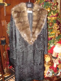  Swakara Lamb Fur Coat by Michael Kors