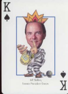 Jeff Skilling President Enron Financial Playing Card