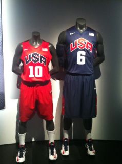  BNWT Nike 2012 Team USA Olympic Basketball Jersey Rose 4 Medium