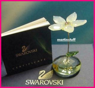 Swarovski® Crystal Jess Rocking Flower BNIB COA 1016645 Retired and