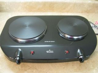  Surface Double Burner Cooktop BD250 1550WATTS Extra Cook Space