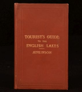 1892 Tourists Guide to The English Lake District with Map