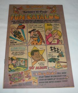 1973 Kenner insert toy catalog ~ Fat Albert,Garden Gal,Flintstones,TTP