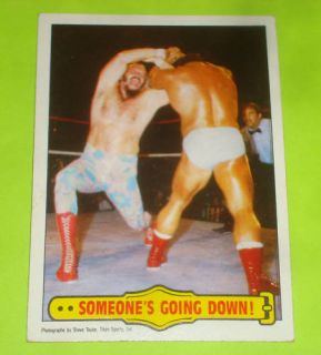 Jesse Ventura 1985 Topps WWF Wrestling Card 39
