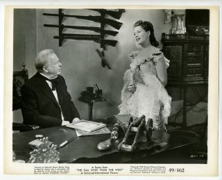 Movie Still Yvonne de Carlo Charles Coburn The Gal Who Took The West