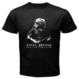 Jerry Garcia Black T Shirt Size s M L XL 2XL 3XL