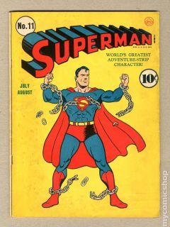 Superman 1939 1st Series 11 FN 5 5